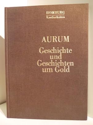 Imagen del vendedor de Homburg, Kostbarkeiten. Aurum. Geschichte und Geschichten um Gold a la venta por Antiquariat Weber
