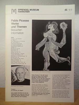 Bild des Verkufers fr Pablo Picasso. Werke und Themen. Besucher-Information zum Verkauf von Antiquariat Weber