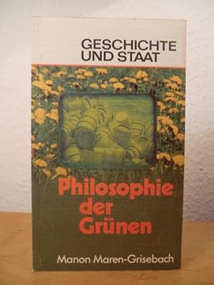 Imagen del vendedor de Philosophie der Grnen a la venta por Antiquariat Weber
