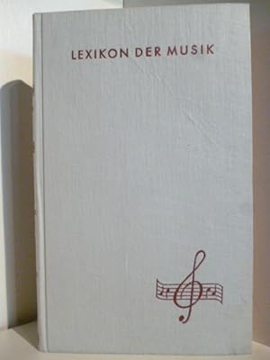 Seller image for Lexikon der Musik for sale by Antiquariat Weber