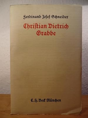 Immagine del venditore per Christian Dietrich Grabbe. Persnlichkeit und Werk venduto da Antiquariat Weber