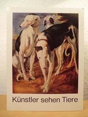 Bild des Verkufers fr Knstler sehen Tiere. Tierdarstellungen aus eigenem Besitz - Ausstellung im Herzog Anton Ulrich-Museum Braunschweig, vom 10. November 1976 bis 27. Februar 1977 zum Verkauf von Antiquariat Weber