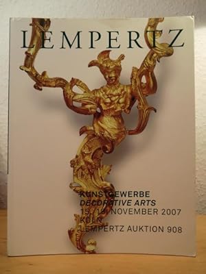 Kunstgewerbe - Decorative Arts. Lempertz Auktion 908 am 15./16. November 2007 Köln