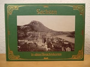 Imagen del vendedor de Sachsen in alten Ansichtskarten a la venta por Antiquariat Weber