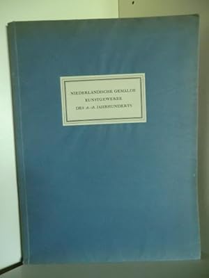 Image du vendeur pour Niederlndische Gemlde, Kunstgewerbe des 16. - 18. Jahrhunderts. Auktion vom 22.6. bis 25.6.1932 - Katalog Nr. XVIII. mis en vente par Antiquariat Weber