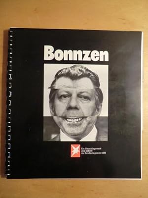 Bild des Verkufers fr Bonnzen (Bonzen). Ein Umschlagewerk des STERN zur Bundestagswahl 1976 zum Verkauf von Antiquariat Weber