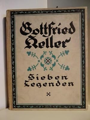 Seller image for Das Sinngedicht, Novellen. Sieben Legenden. Gottfried Kellers gesammelte Werke Band 6 for sale by Antiquariat Weber