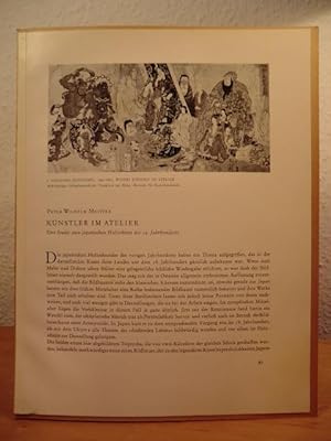 Seller image for Knstler im Atelier. Eine Studie zum japanischen Holzschnitt des 19. Jahrhunderts for sale by Antiquariat Weber