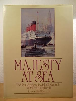 Seller image for Majesty at Sea. The Four-Stackers for sale by Antiquariat Weber