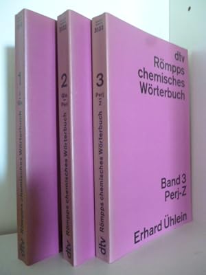 Römpps chemisches Wörterbuch. Band 1 bis 3.