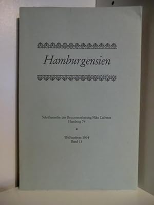 Imagen del vendedor de Hamburgensien. Heiteres Hamburg. Ein Blick in die Vergangenheit. Band 11 a la venta por Antiquariat Weber