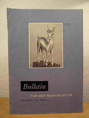 Imagen del vendedor de Bulletin van het Rijksmuseum. Eerste Jaargang - 1953 - Nummers 3 en 4 a la venta por Antiquariat Weber