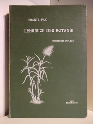 Image du vendeur pour Prantls Lehrbuch der Botanik (Prantl-Pax) mis en vente par Antiquariat Weber