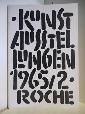 Bild des Verkufers fr Roche. Kunstausstellung 1965/2 zum Verkauf von Antiquariat Weber