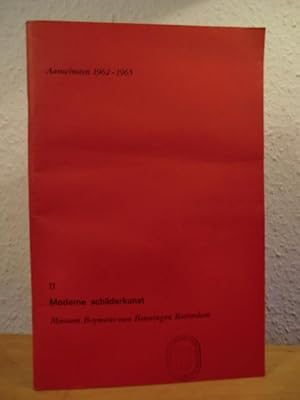 Bild des Verkufers fr Aanwinsten 1962 - 1965. II: Moderne schilderkunst. Bulletin Museum Boymans-van Beuningen Deel XVI No. 2 zum Verkauf von Antiquariat Weber