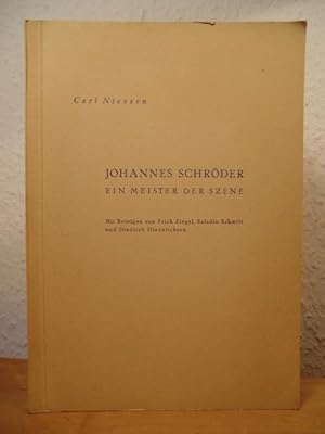 Seller image for Johannes Schrder. Ein Meister der Szene for sale by Antiquariat Weber