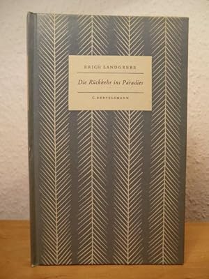 Seller image for Die Rckkehr ins Paradies. Novelle for sale by Antiquariat Weber