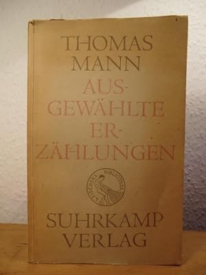Seller image for Ausgewhlte Erzhlungen for sale by Antiquariat Weber