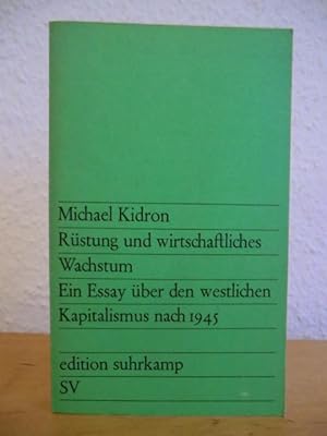 Seller image for Rstung und wirtschaftliches Wachstum. Ein Essay ber den westlichen Kapitalismus nach 1945 for sale by Antiquariat Weber