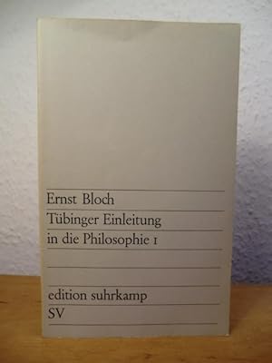 Immagine del venditore per Tbinger Einleitung in die Philosophie I venduto da Antiquariat Weber