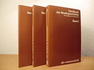 Bild des Verkufers fr Handbuch der Musikgeschichte Band 1 bis Band 3 (vollstndig) zum Verkauf von Antiquariat Weber