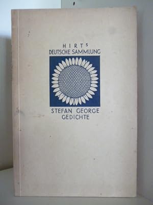 Seller image for Hirts Deutsche Sammlung. Stefan George. Gedichte. for sale by Antiquariat Weber