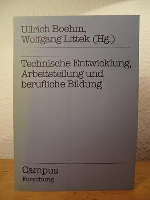 Seller image for Technische Entwicklung, Arbeitsteilung und berufliche Bildung for sale by Antiquariat Weber