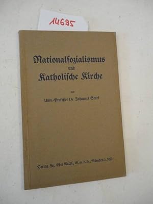 Seller image for Nationalsozialismus und Katholische Kirche for sale by Galerie fr gegenstndliche Kunst