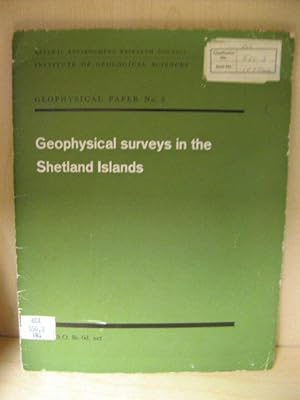 Seller image for Geophysical Surveys in the Shetland Islands for sale by PsychoBabel & Skoob Books