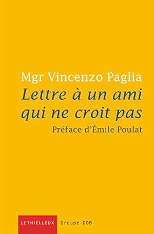 Seller image for Lettre  un ami qui ne croit pas for sale by JLG_livres anciens et modernes