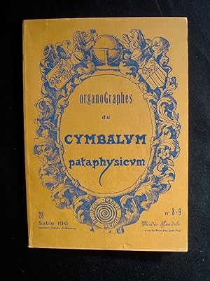 Imagen del vendedor de Organographes du Cymbalum pataphysicum - N 8-9 : Jean Ferry Pataphysicien - a la venta por Le Livre  Venir