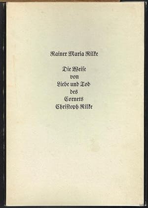 Die Weise von Liebe und Tod des Cornets Christoph Rilke.