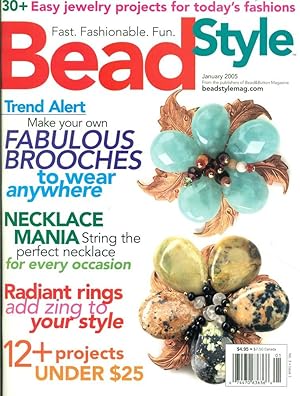 BEAD STYLE MAGAZINE: January 2005:antier, Patricia (Editor)