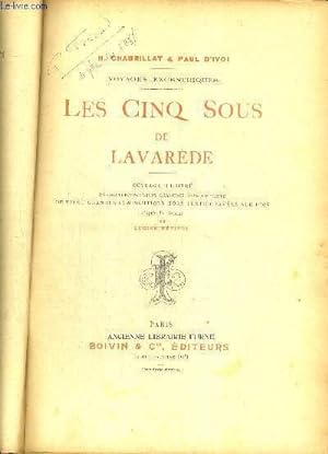 Bild des Verkufers fr LES CINQ SOUS DE LAVAREDE- VOYAGES EXCENTRIQUES zum Verkauf von Le-Livre