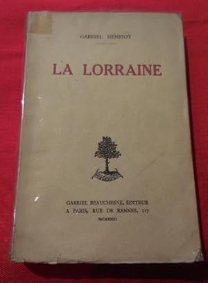 Seller image for La Lorraine. for sale by alphabets