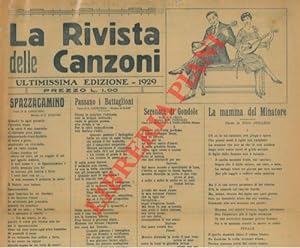 La Rivista delle Canzoni. Ultimissima edizione 1929.