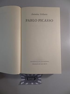 Bild des Verkufers fr Pablo Picasso. zum Verkauf von Druckwaren Antiquariat