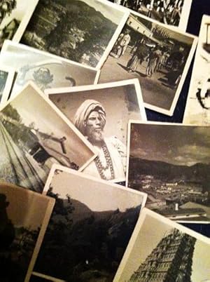 GROUP OF 26 PHOTOGRAPHS SHOWING PEOPLE AND SCENES IN MYSORE AND OOTACAMUNO