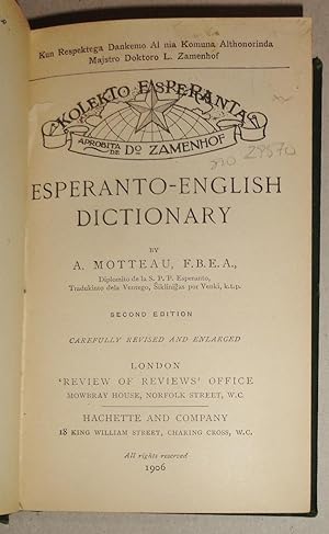 Esperanto - English Dictionary & English - Esperanto Dictionary
