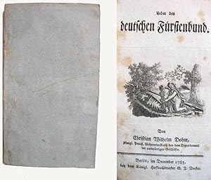 Bild des Verkufers fr Ueber den deutschen Frstenbund. zum Verkauf von Antiquariat H. Carlsen