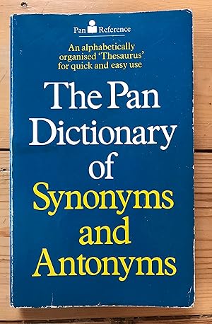 The Pan Dictionary of Synonyms and Antonyms