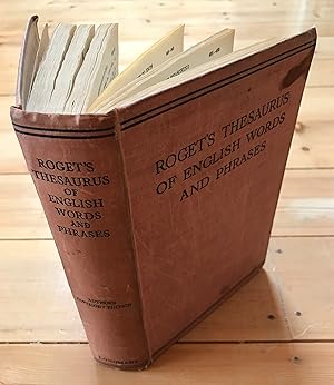 Roget's Thesaurus of English Words and Phrases