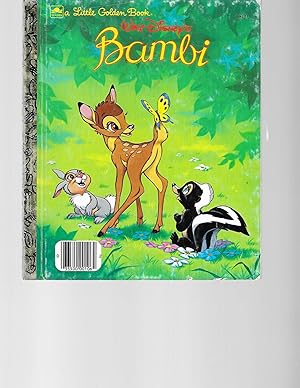 Bild des Verkufers fr Walt Disney's Bambi (A Little Golden Book) zum Verkauf von TuosistBook