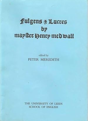 Fulgens & Lucres by Mayter Henry Medwall