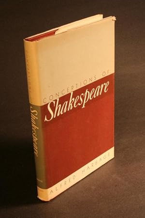 Bild des Verkufers fr Conceptions of Shakespeare. zum Verkauf von Steven Wolfe Books