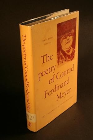 Bild des Verkufers fr The poetry of Conrad Ferdinand Meyer. zum Verkauf von Steven Wolfe Books