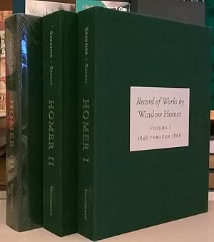 Seller image for Record of Works by Winslow Homer - 3 volumes in 3 parts for sale by Moe's Books