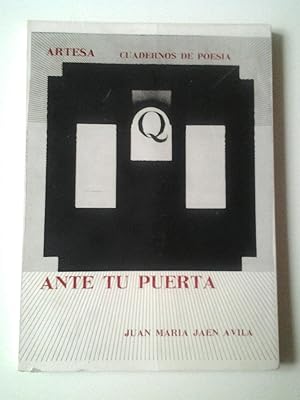 Seller image for Ante tu puerta (Primera edicin) for sale by MAUTALOS LIBRERA