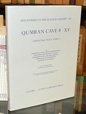 Bild des Verkufers fr Qumran Cave 4: XV: The Sapiential Texts, Part 1 (Discoveries in the Judaean Desert) (Vol 15) zum Verkauf von The Isseido Booksellers, ABAJ, ILAB