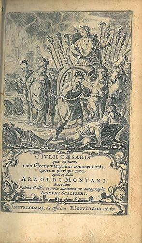 C. Iulii Caesaris quae exstant, cum selectis variorum commentariis, quorum plerique novi, opera e...